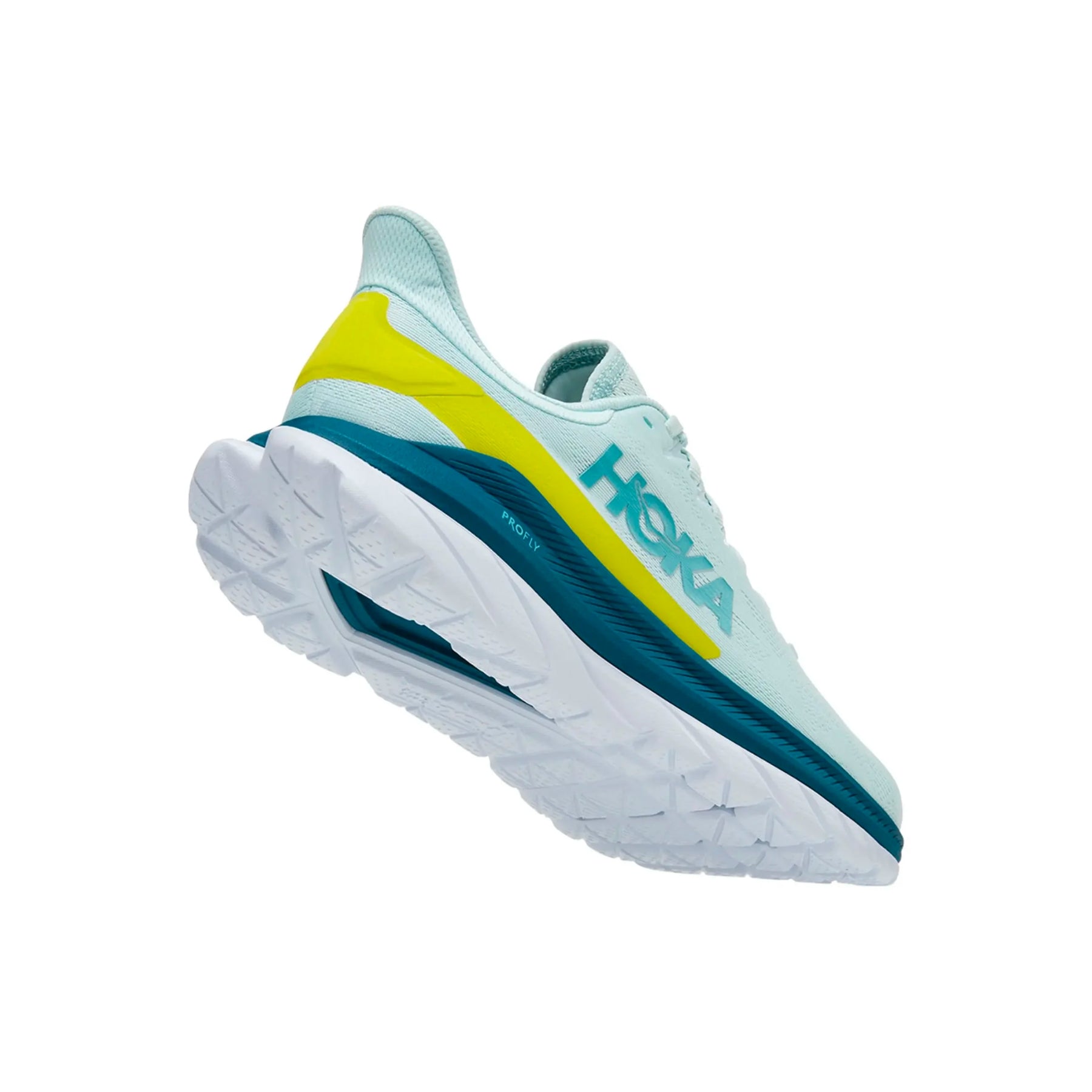 Hoka Mach 4 Blue Glass Evening Primrose