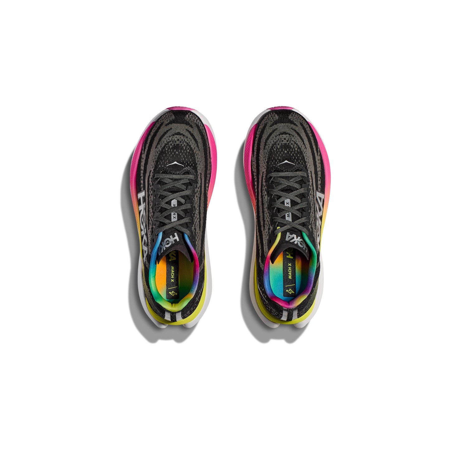 Hoka Mach X Black-Silver BKS