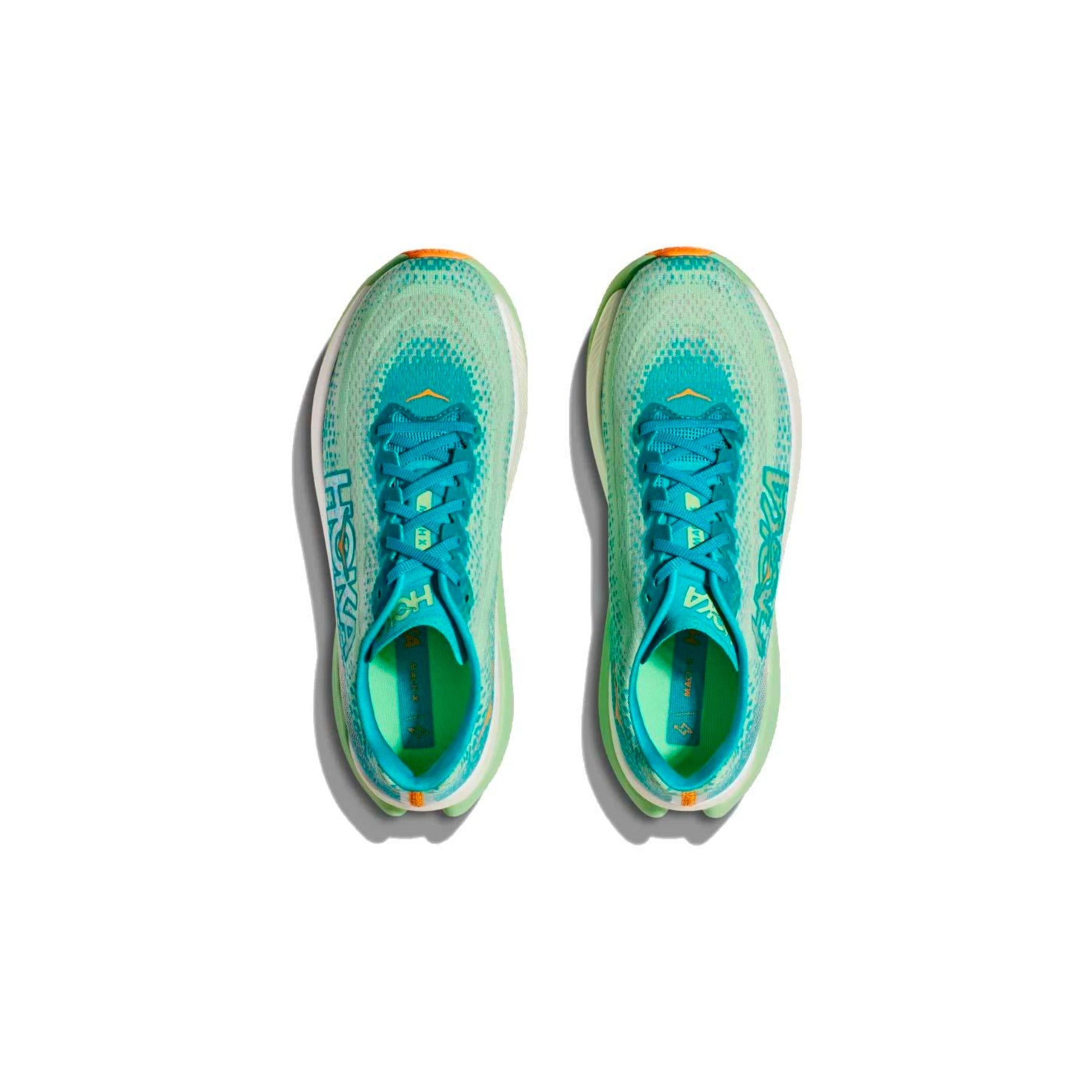 Hoka Mach X Ocean Mist-Lima Glow OML