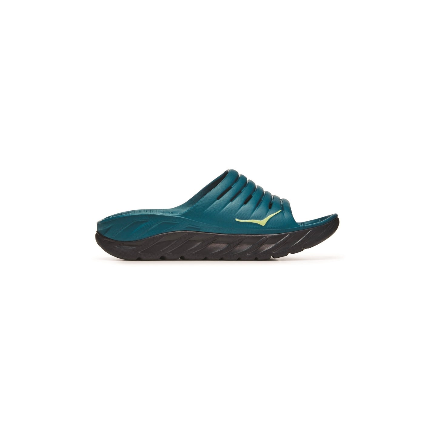 Hoka Ora Recovery Slide Blue Coral Butterfly