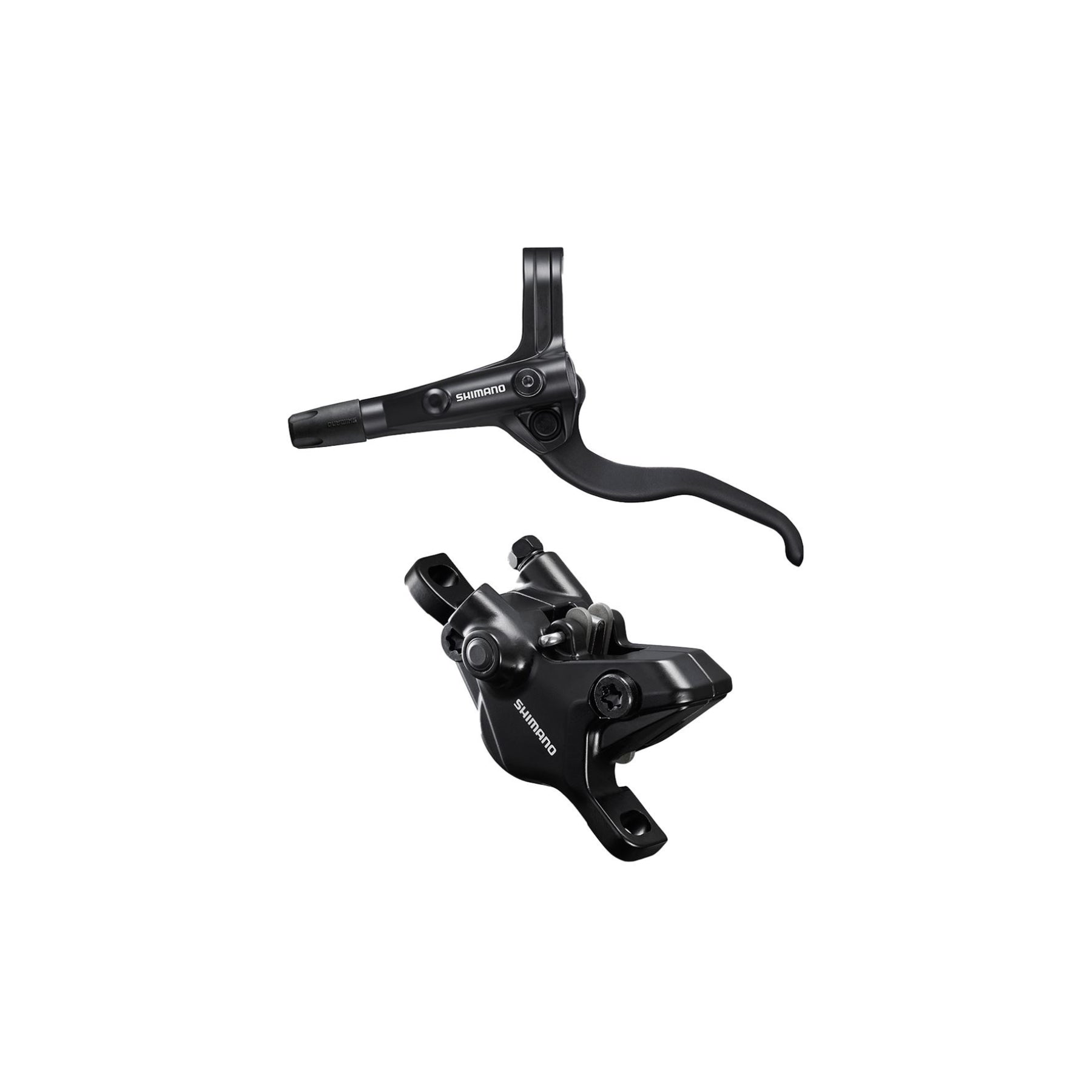 Kit Shimano Freno Disco Del. 2 Pist. BL-MT401 + BR-Mt410 + Latig