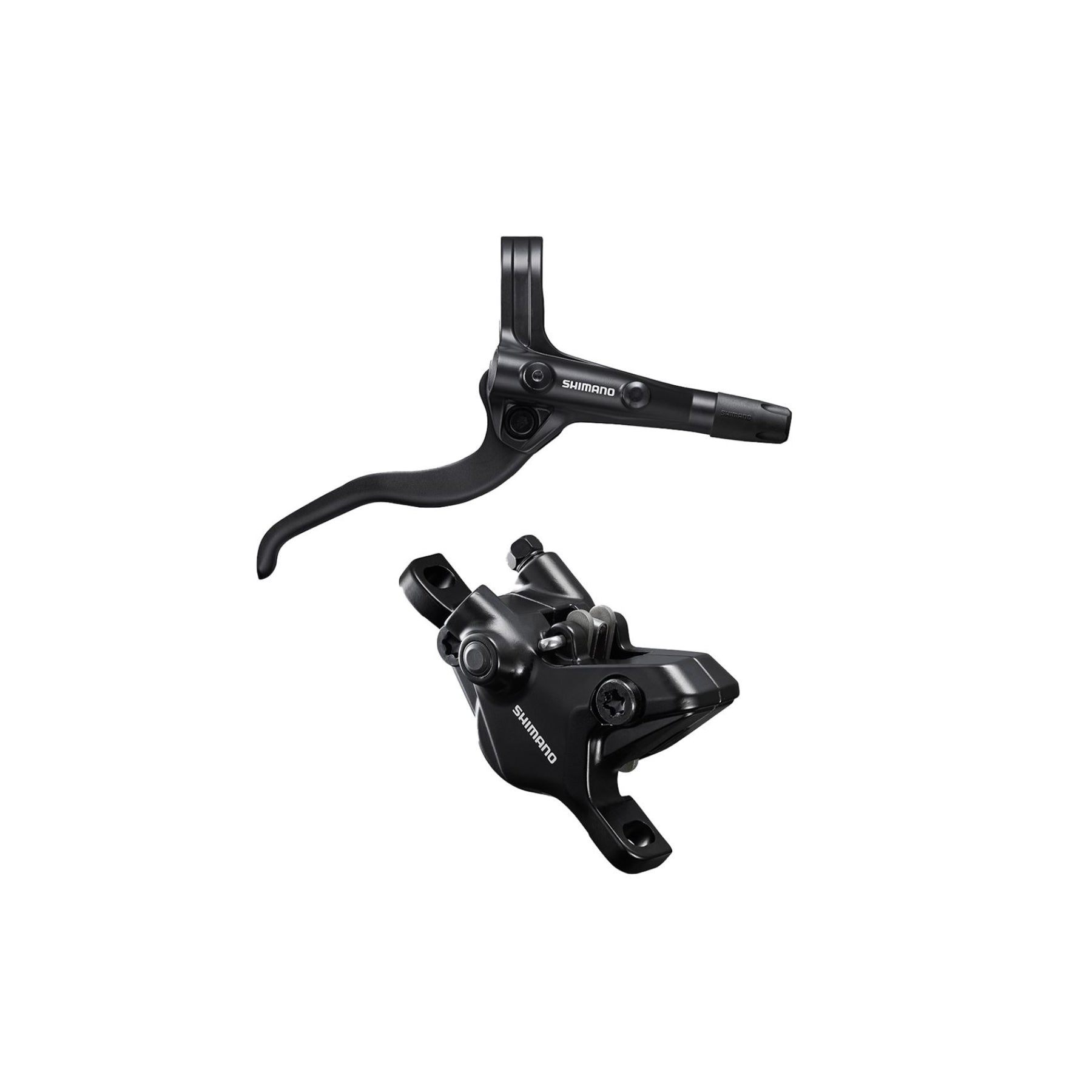 Kit Shimano Freno Disco Trasero 2 Pist. Bl-Mt401 + BR-Mt410 + Latig.