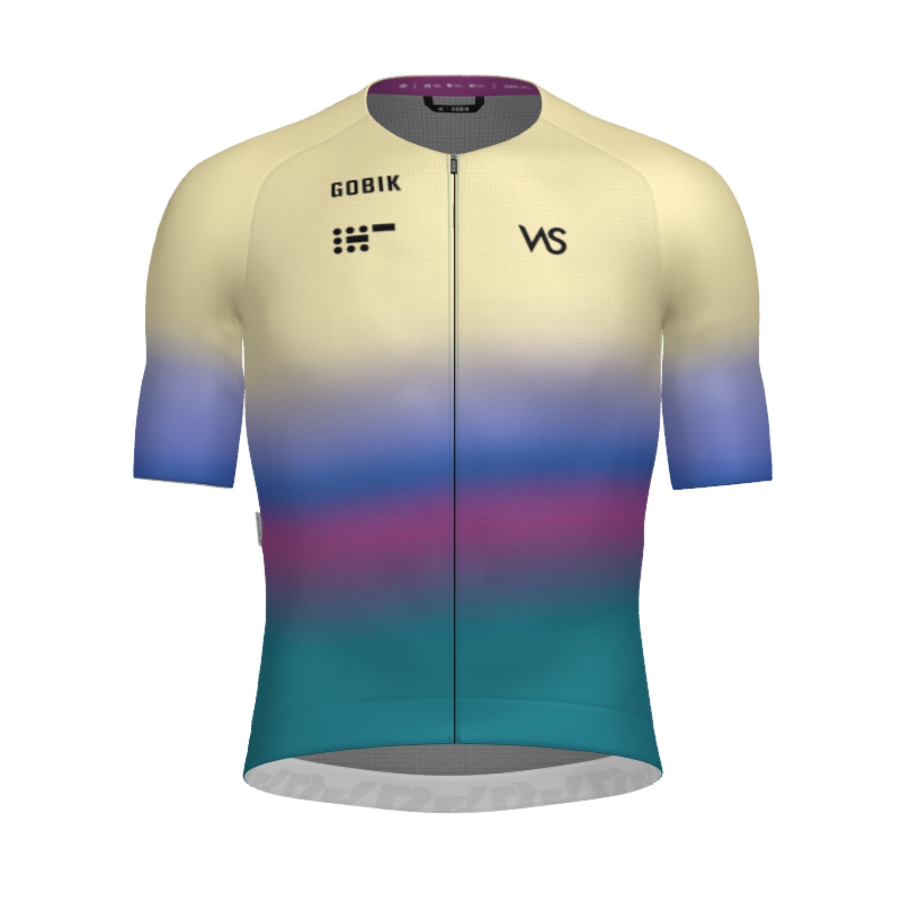 Maillot Corto Gobik CX Pro 4.0 VAS Spring Collection Cream-Blue