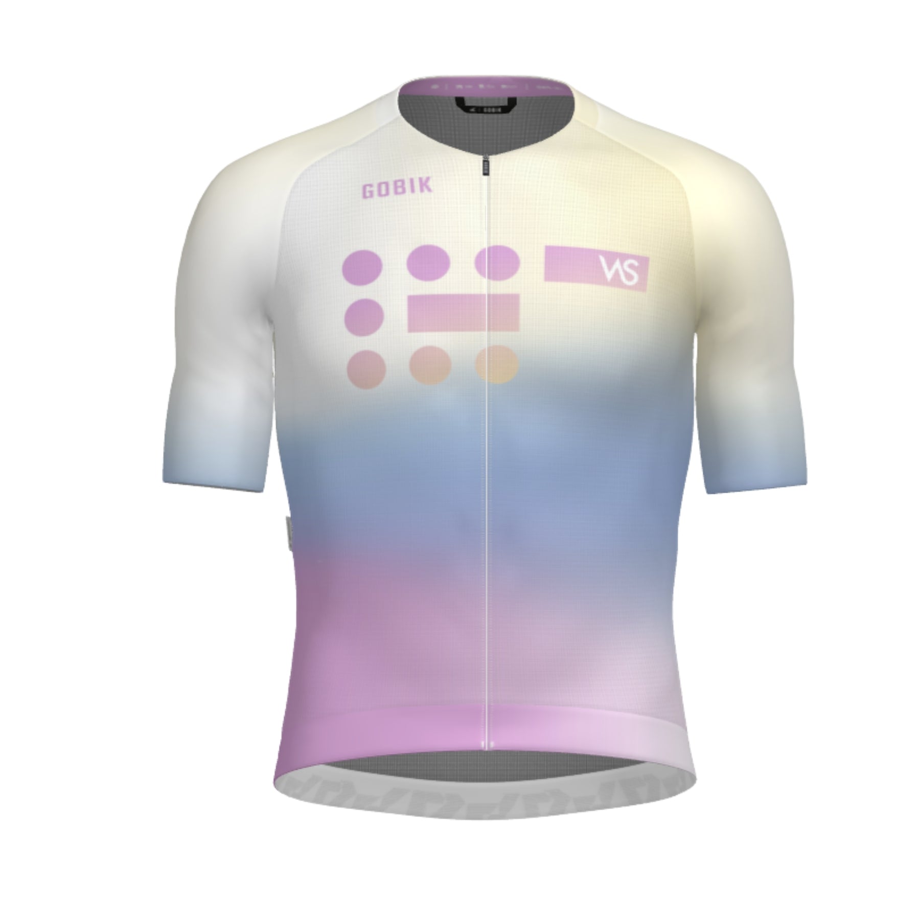 Maillot Corto Gobik CX Pro 4.0 VAS Spring Collection Cream-Purple