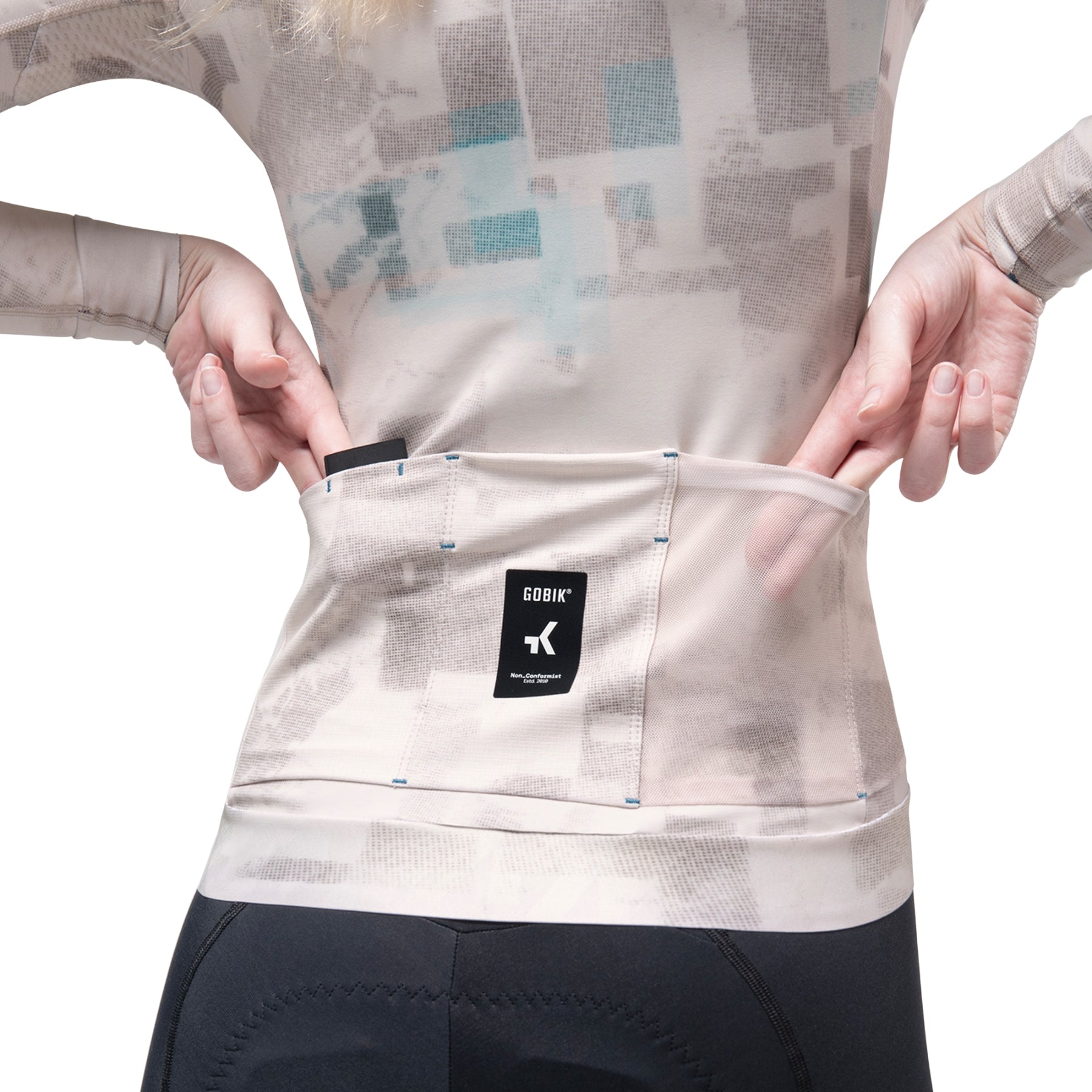 Maillot Gobik Manga Larga Hyder Blend Mujer Cold26 Hazelnut