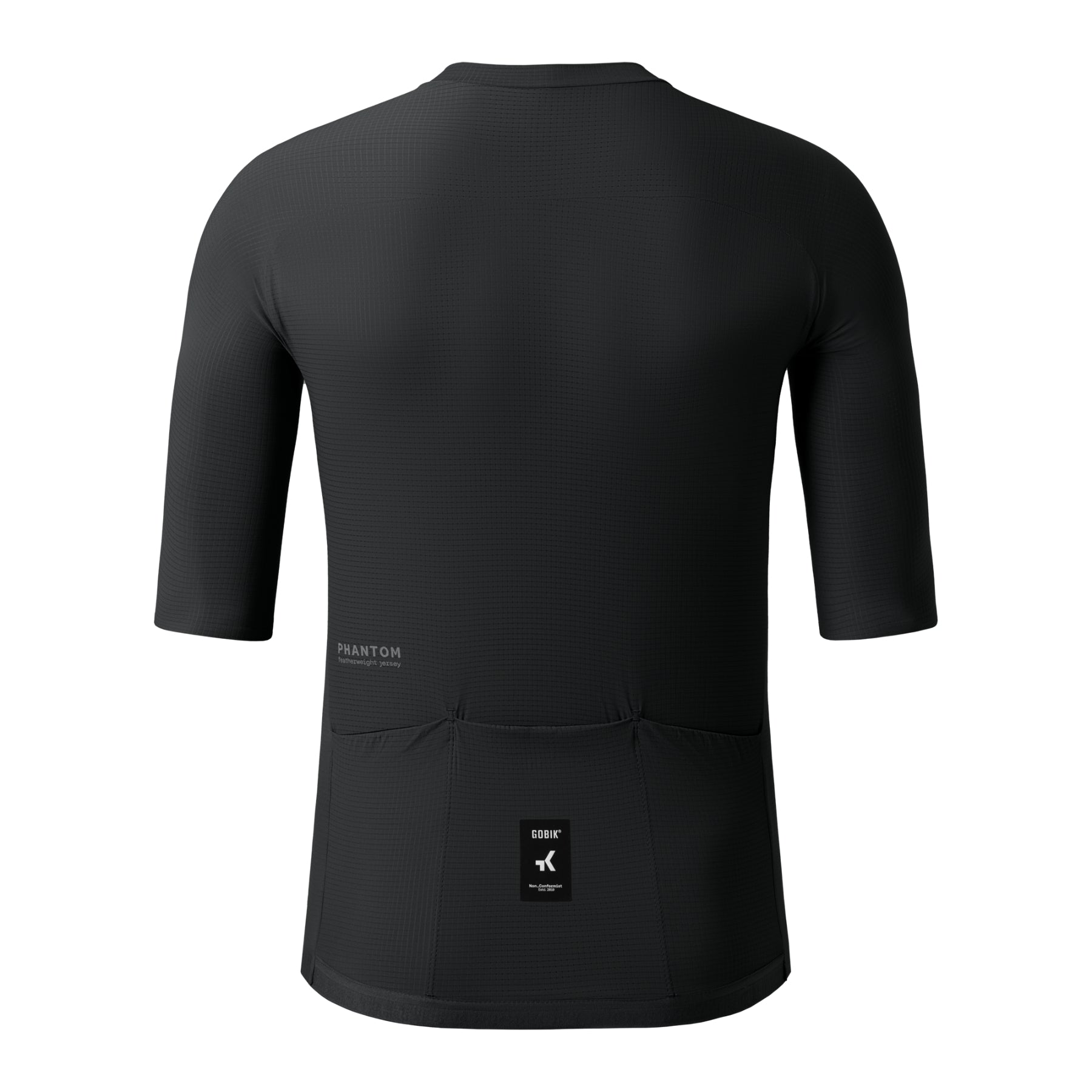 Maillot Manga Corta Gobik Phantom Unisex Warm24-Jet Black