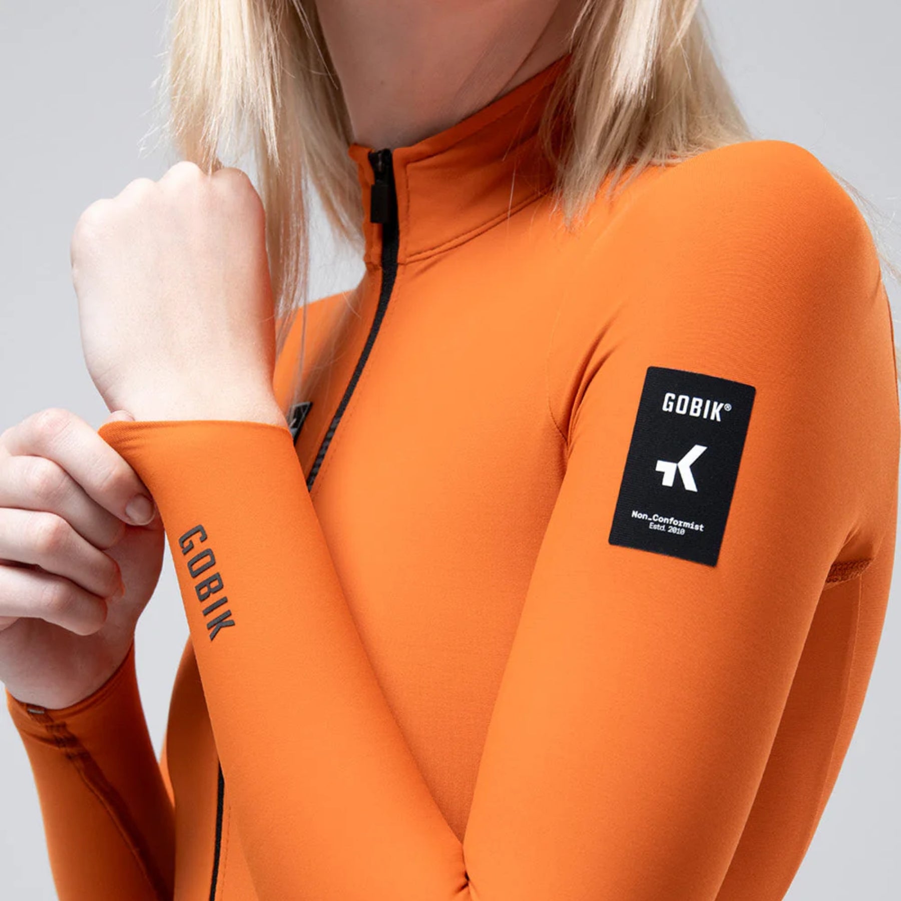 Maillot Manga Larga Pacer Solid 2.0 Mujer Cold26 Thai