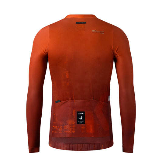 Maillot Gobik Manga Larga CX PRO 3.0 UNISEX COLD25 Burnt Orange