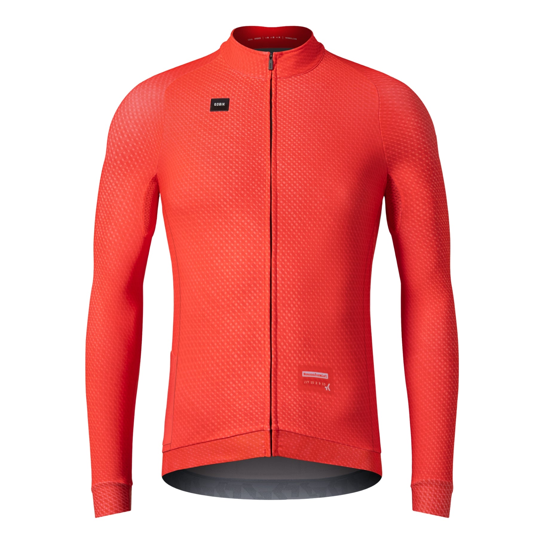 Maillot Gobik Manga Larga Hyder Hombre Cold26 Vermilion