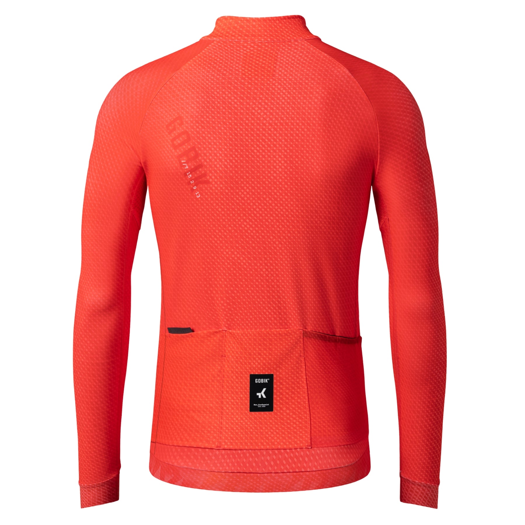 Maillot Gobik Manga Larga Hyder Hombre Cold26 Vermilion