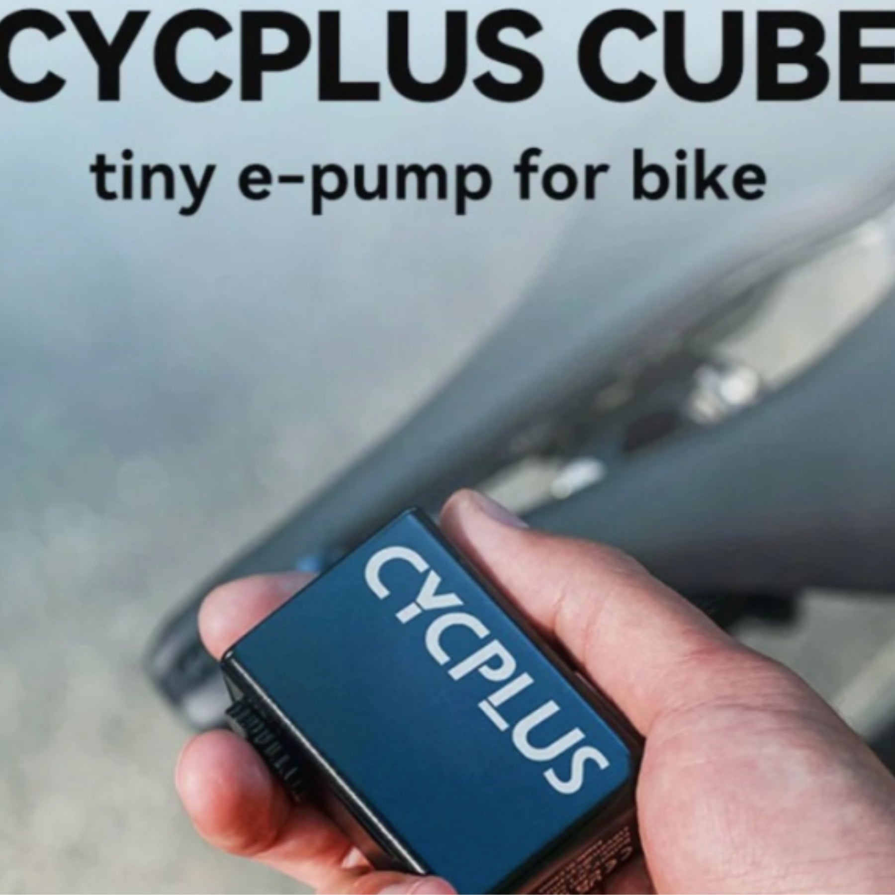 Mini Compresor De Aire Cycplus Tiny E-Pump Bike AS2 CUBE