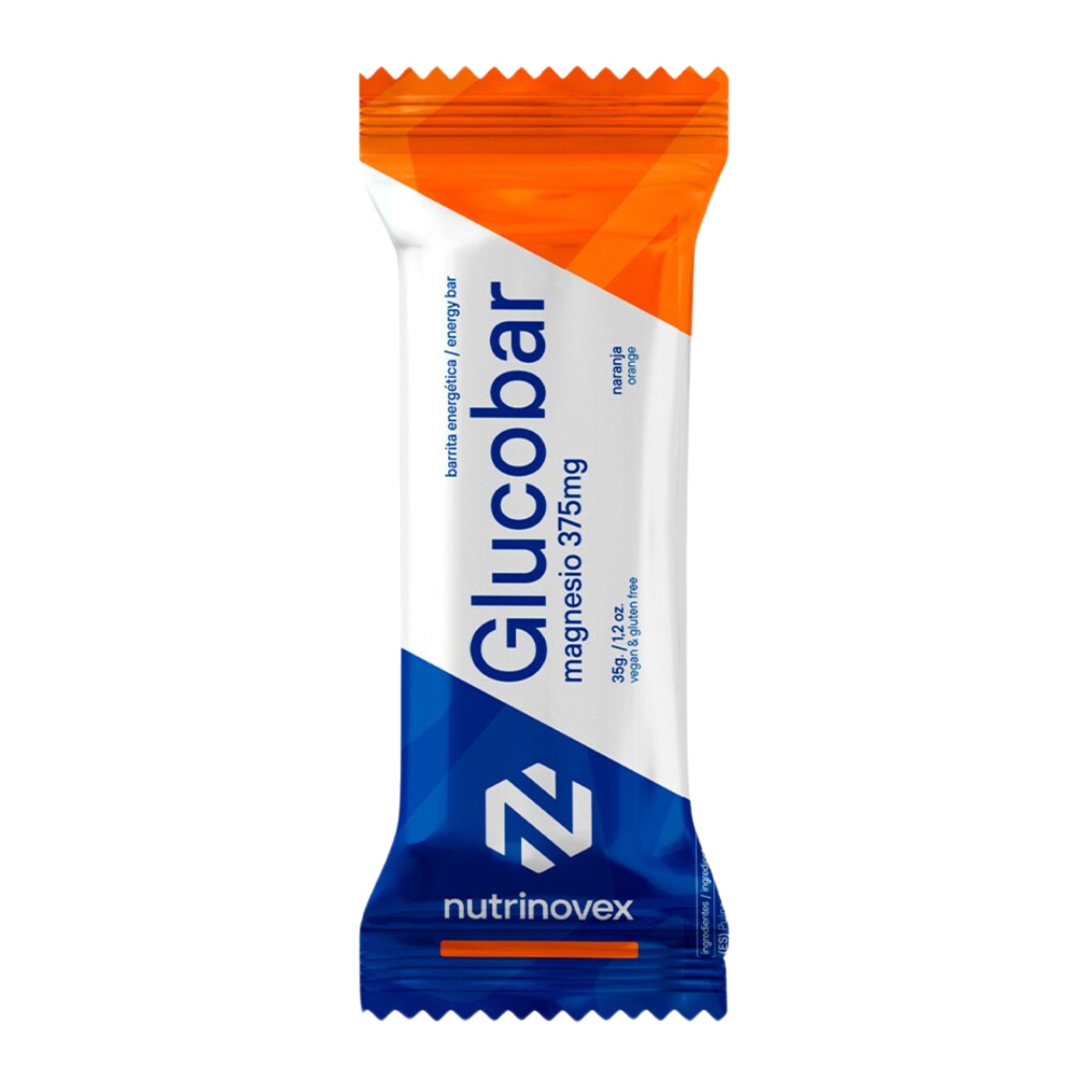 Nutrición Nutrinovex Barrita Glucobar 35g Naranja