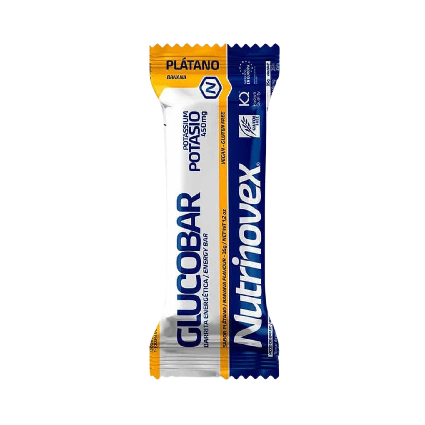 Nutrición Nutrinovex Barrita Glucobar 35g Plátano