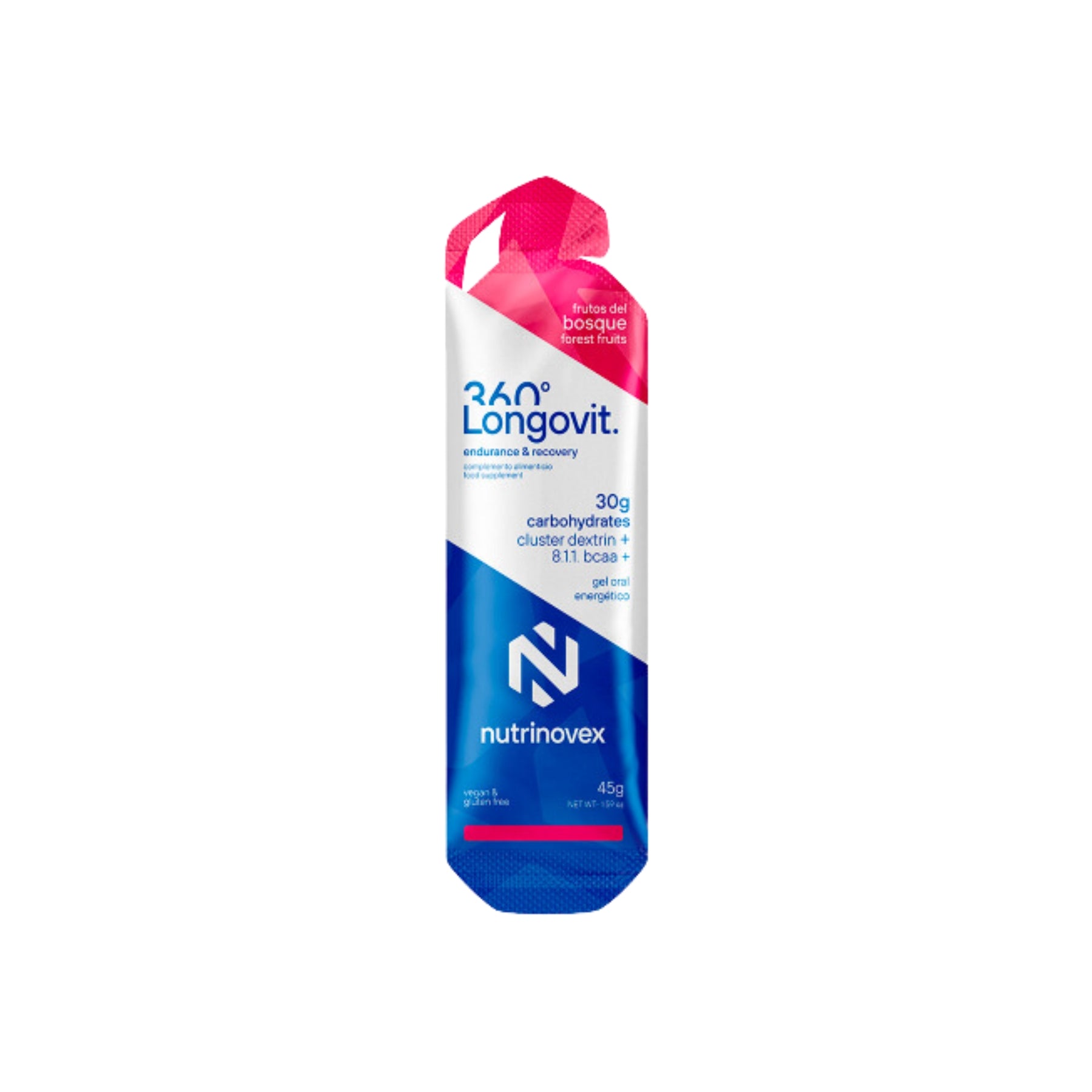 Nutrinovex Longovit 360 Gel 45g Frutos del Bosque