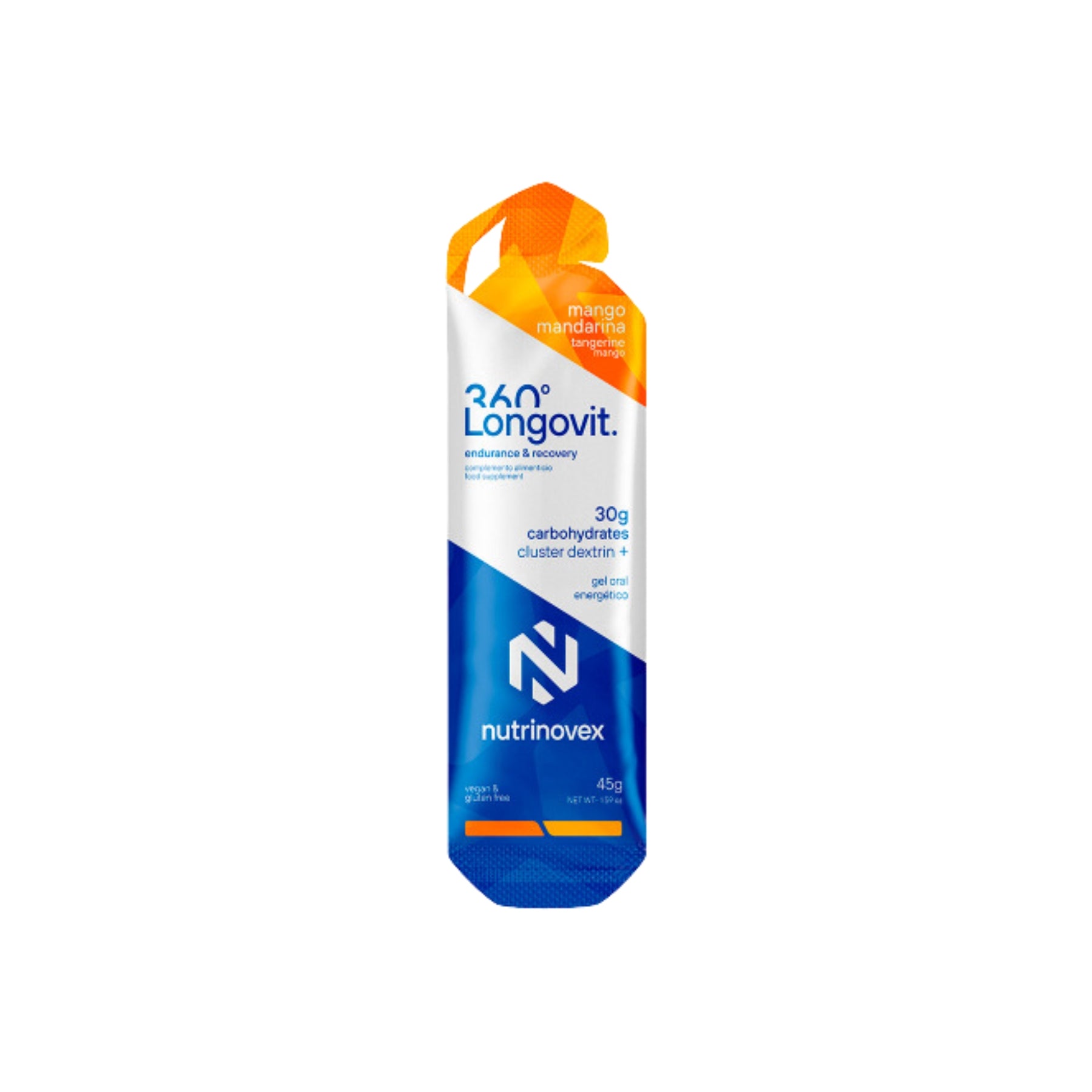 Nutrinovex Longovit 360 Gel 45g Mango Mandarina