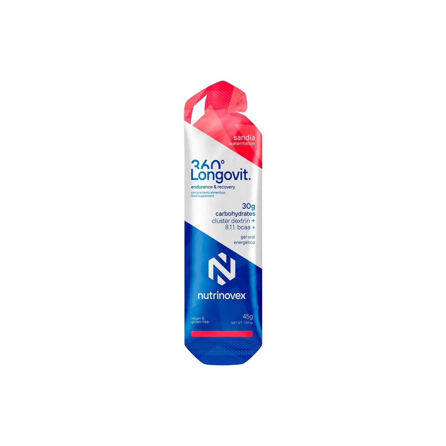 Nutrinovex Longovit 360 Gel 45g Sandia