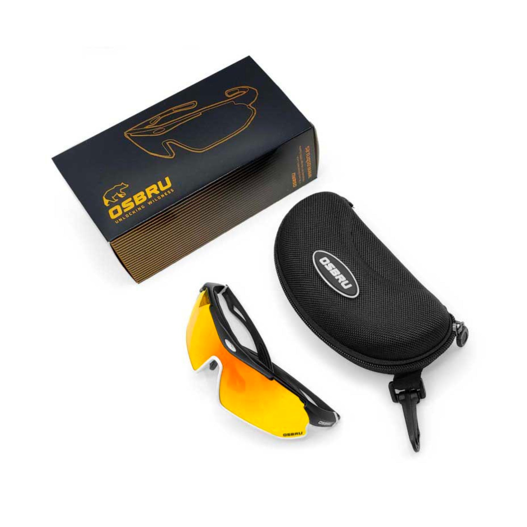 Osbru Race Mili Black-Gold