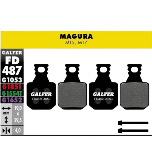 Pastillas Galfer De Freno Mtb Magura Mt5, Mt7#2