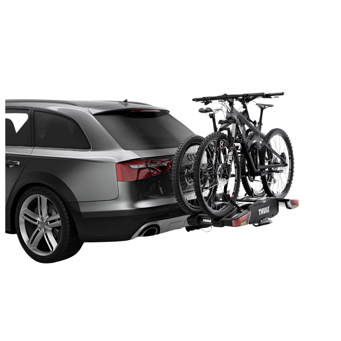 Portabici Thule Bola Easyfold XT 2 Bicis 13 Pines Plata