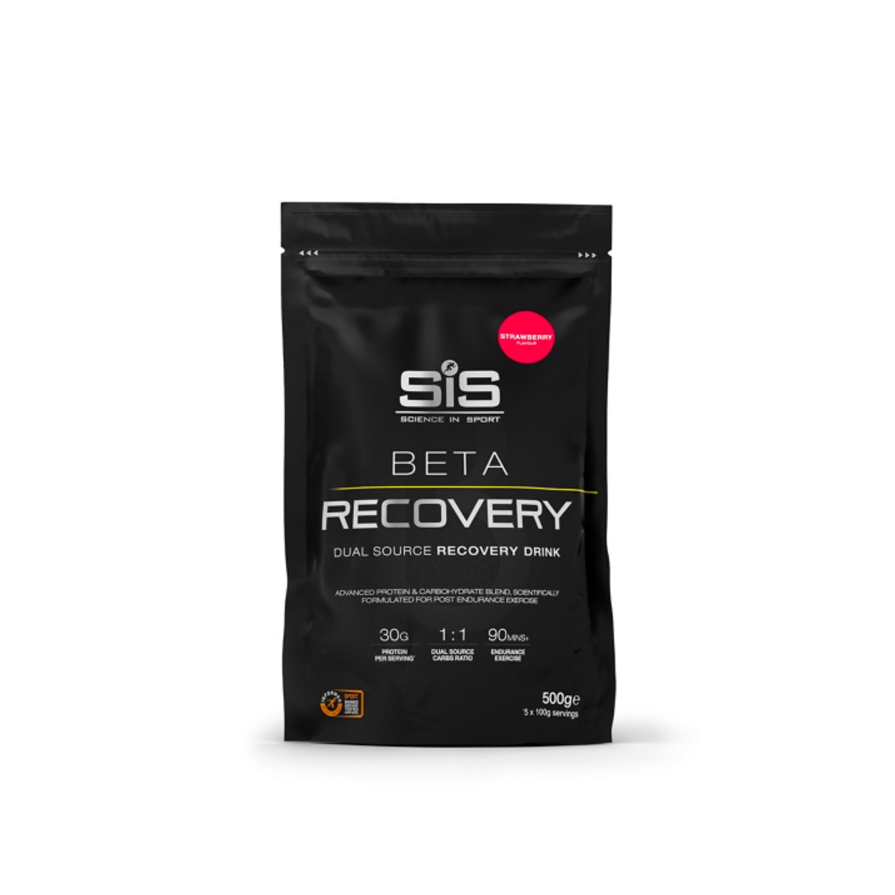 SIS Beta Fuel Recovery 500mg Strawberry