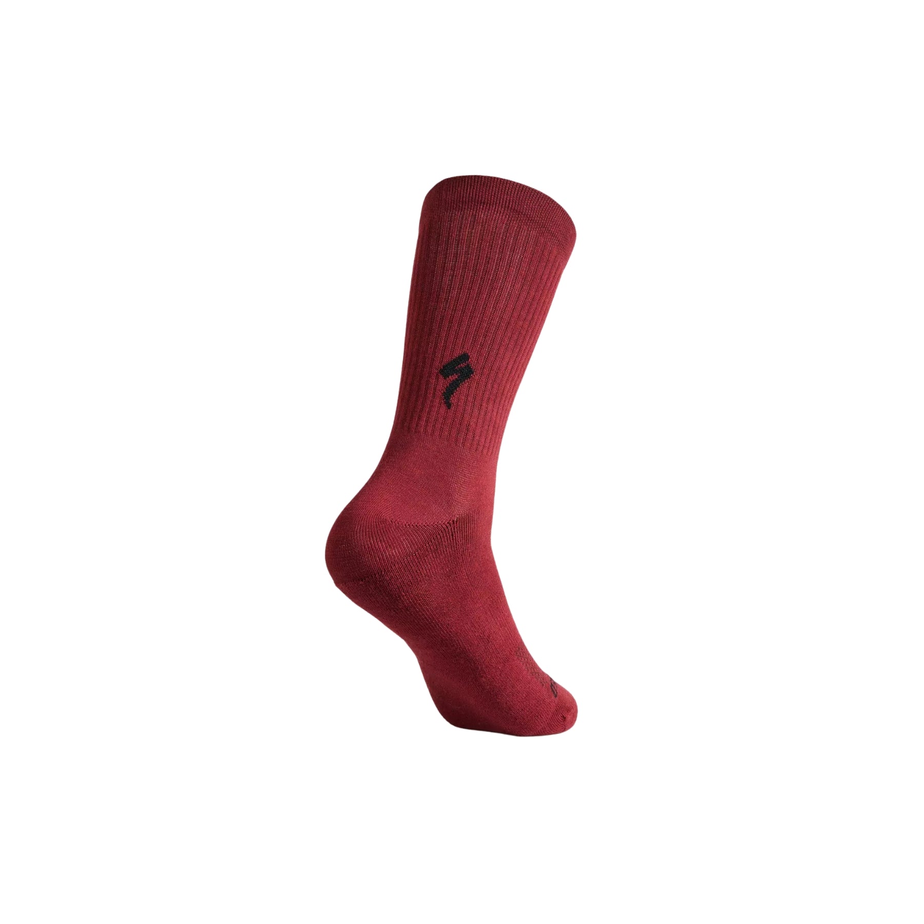 Sock Specialized Cotton Tall Sock (Maroon)