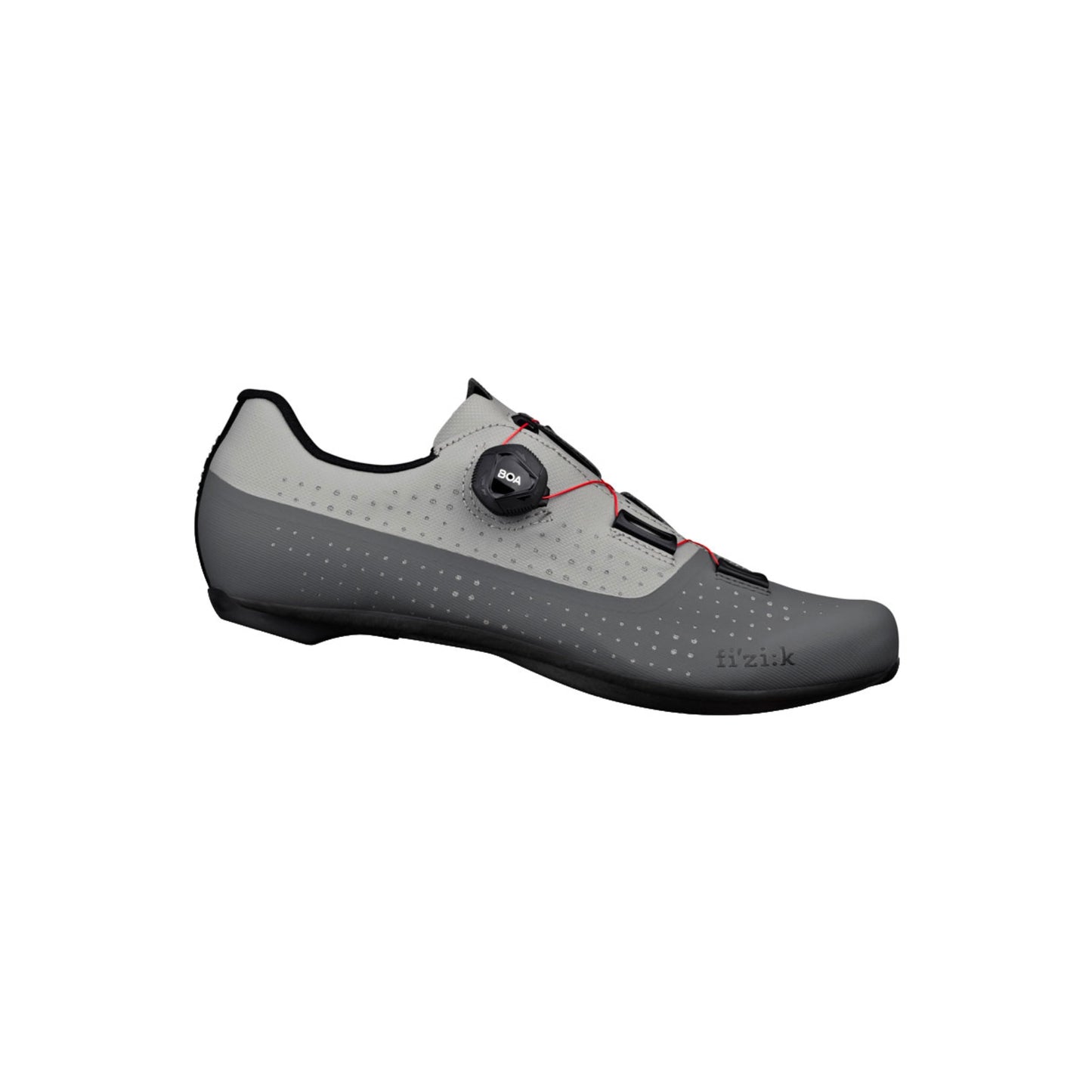 Zapatilla Fizik Tempo Overcurve R4 Gris Rojo