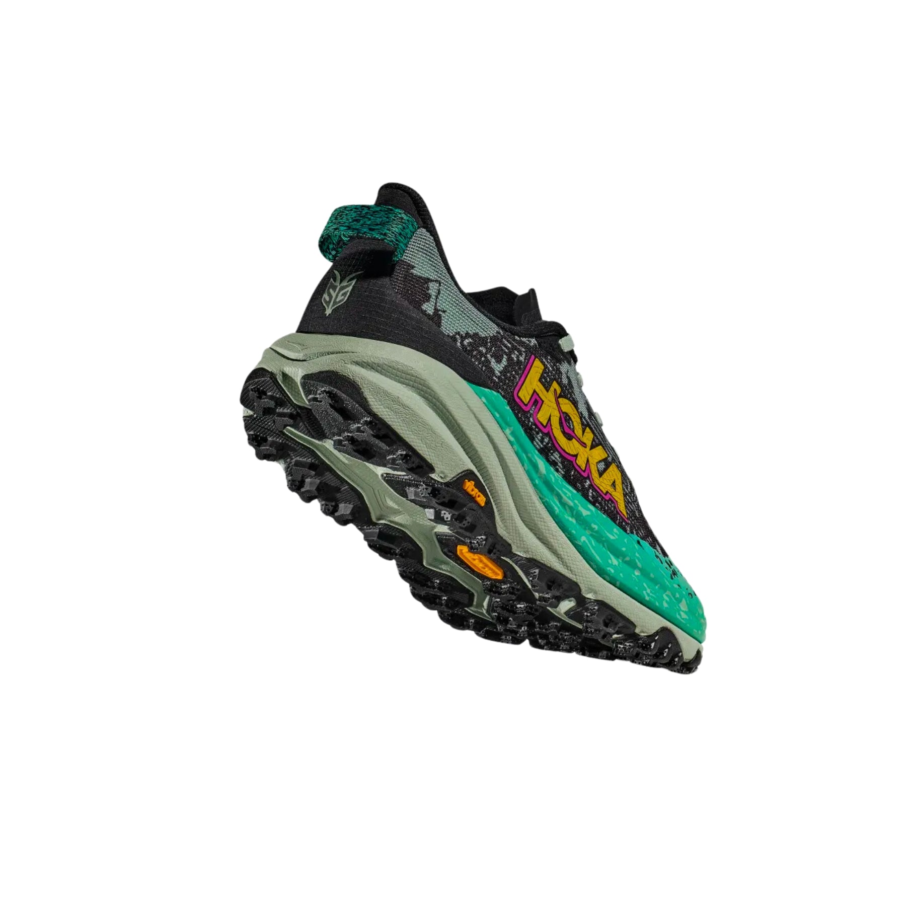 Zapatilla Hoka Speedgoat 6 W Black-Aloe Vera