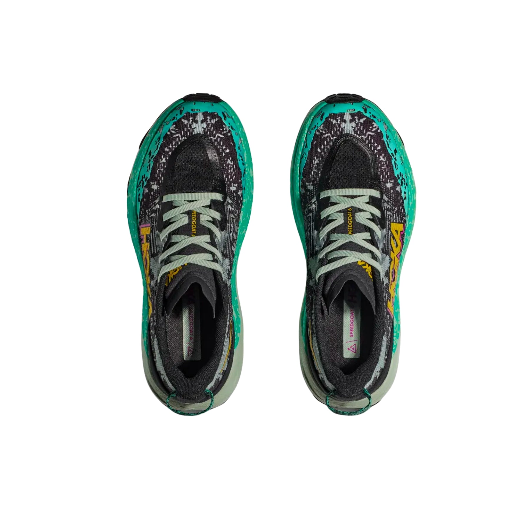 Zapatilla Hoka Speedgoat 6 W Black-Aloe Vera BLV