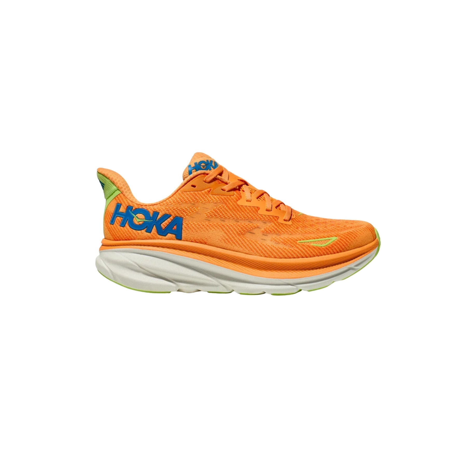 Zapatillas Hoka Clifton 9 Solar Flare Lettuce