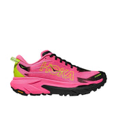 Zapatillas Hoka Mafate 5 W Neon Rose - Black NNR