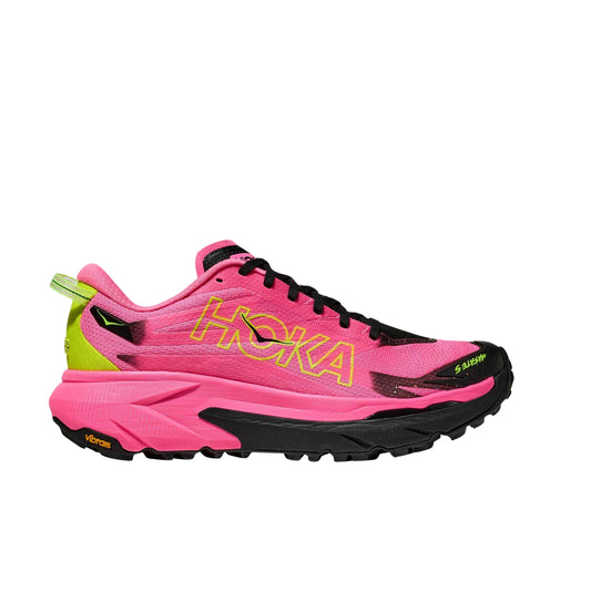 Zapatillas Hoka Mafate 5 W Neon Rose - Black NNR