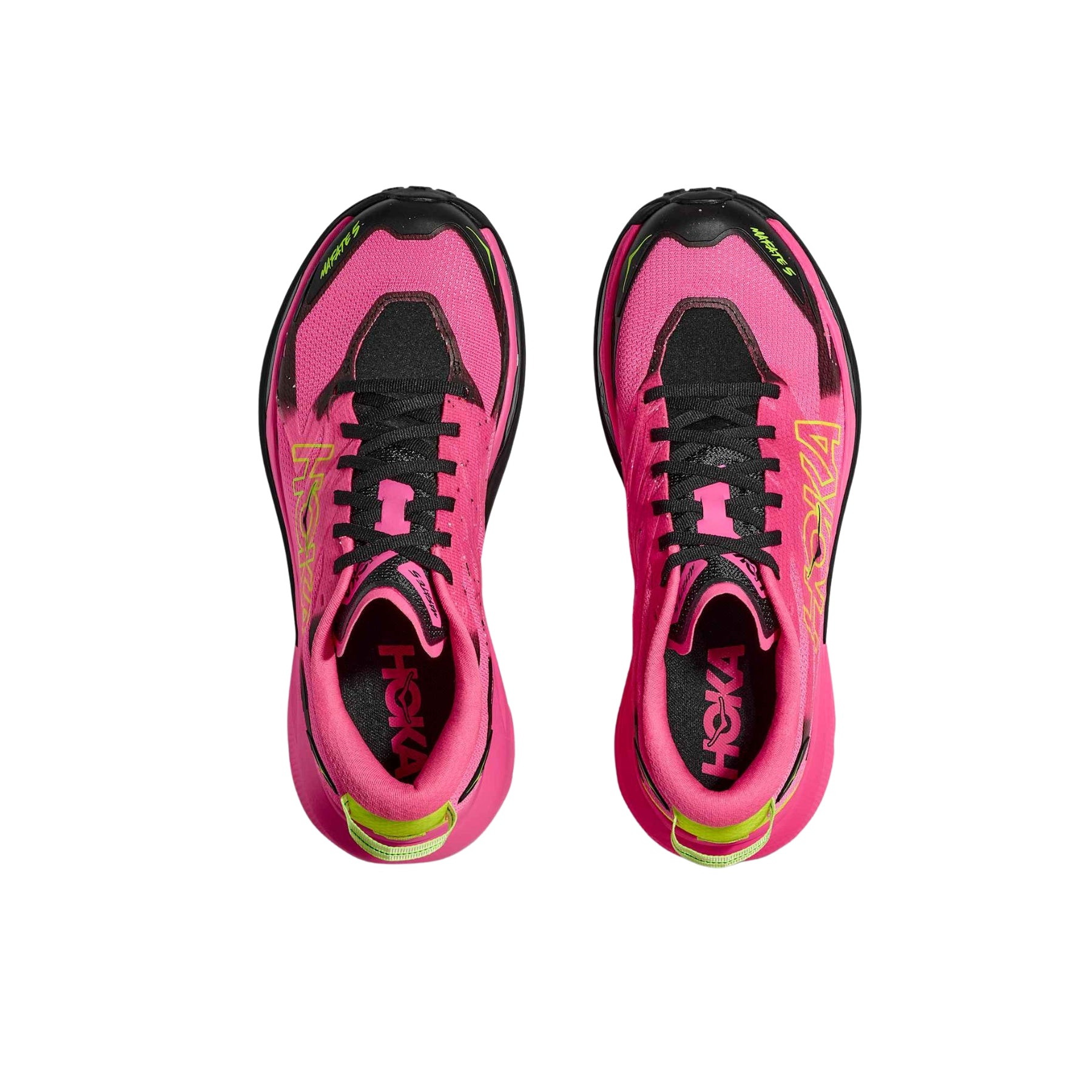 Zapatillas Hoka Mafate 5 W Neon Rose - Black NNR