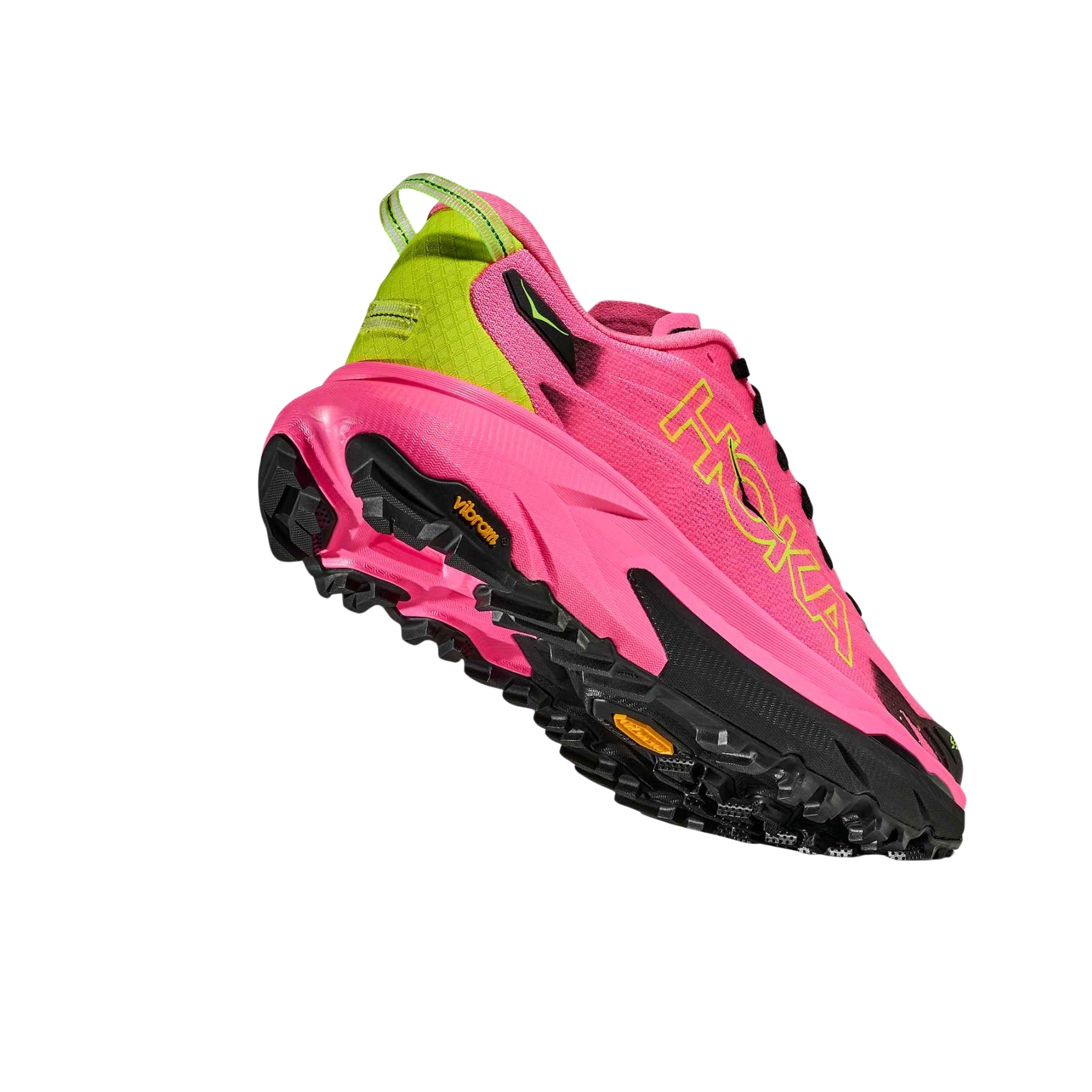 Zapatillas Hoka Mafate 5 W Neon Rose - Black NNR
