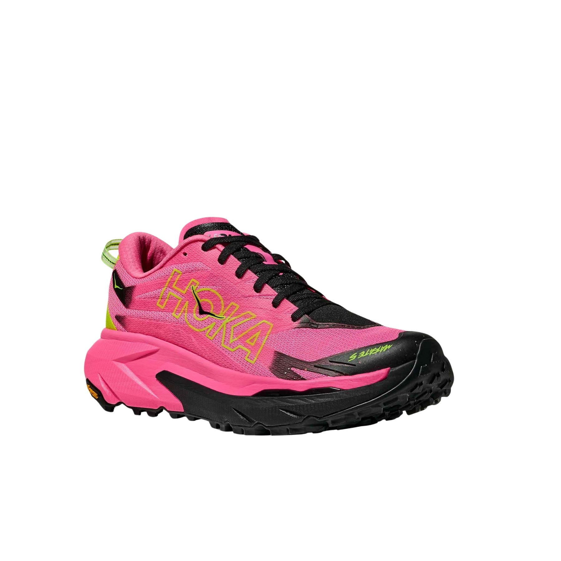 Zapatillas Hoka Mafate 5 W Neon Rose - Black NNR