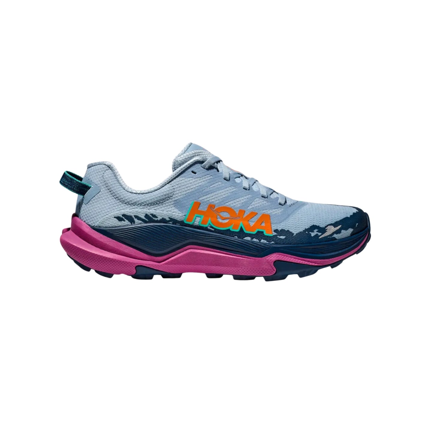 Zapatillas Hoka Torrent 4 W Drizzle Fuchsia