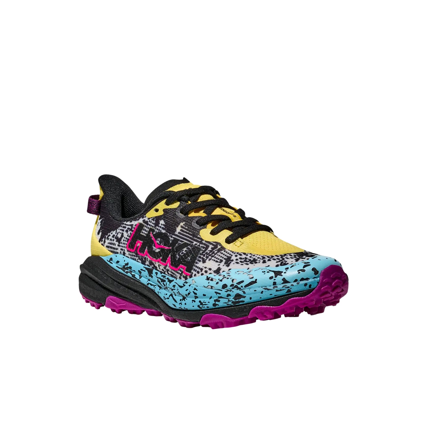 Zapatillas Hoka Speedgoat 6 Youth Electric Lemon / Black ECK