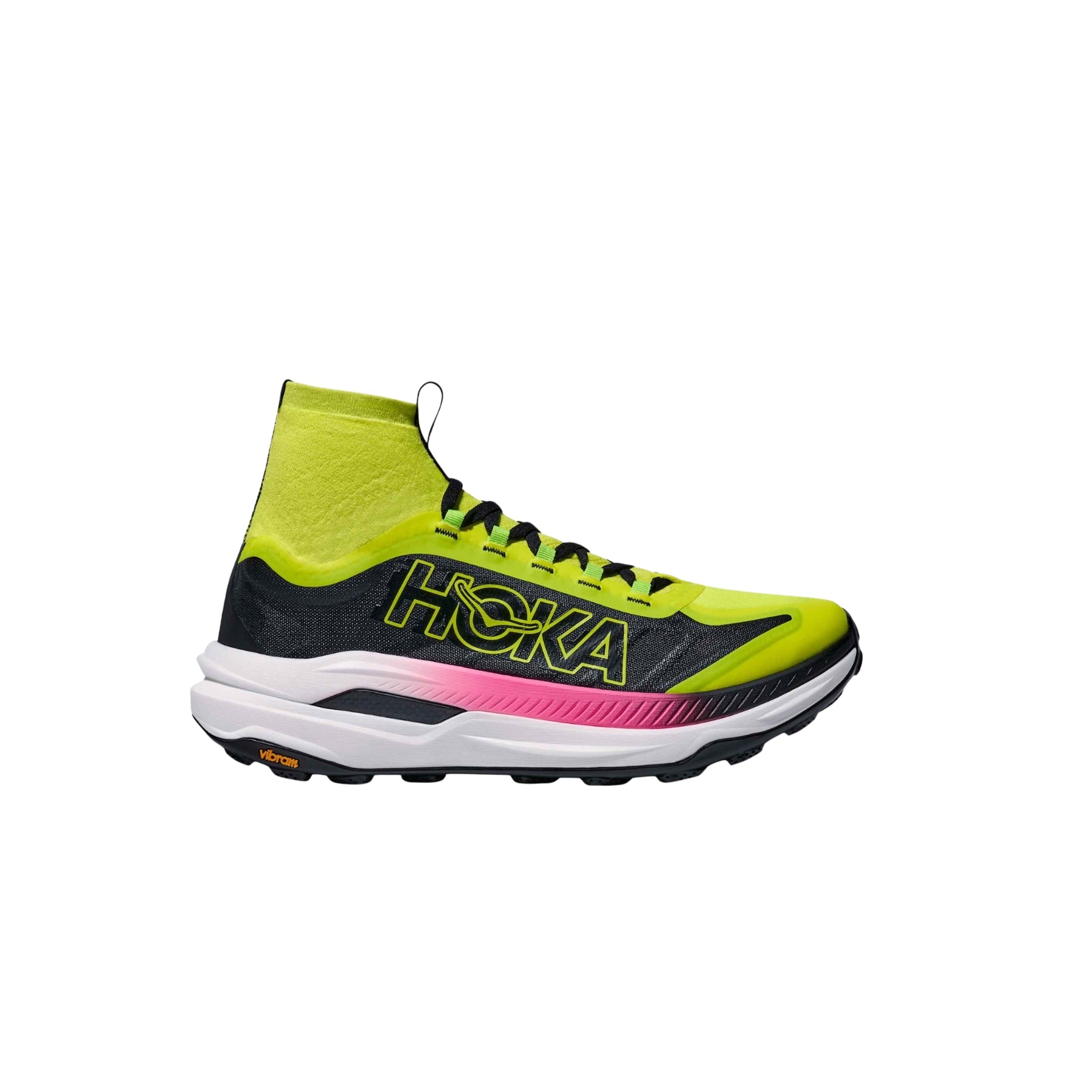 Zapatillas Hoka Tecton X3 Neon Citrus-Black