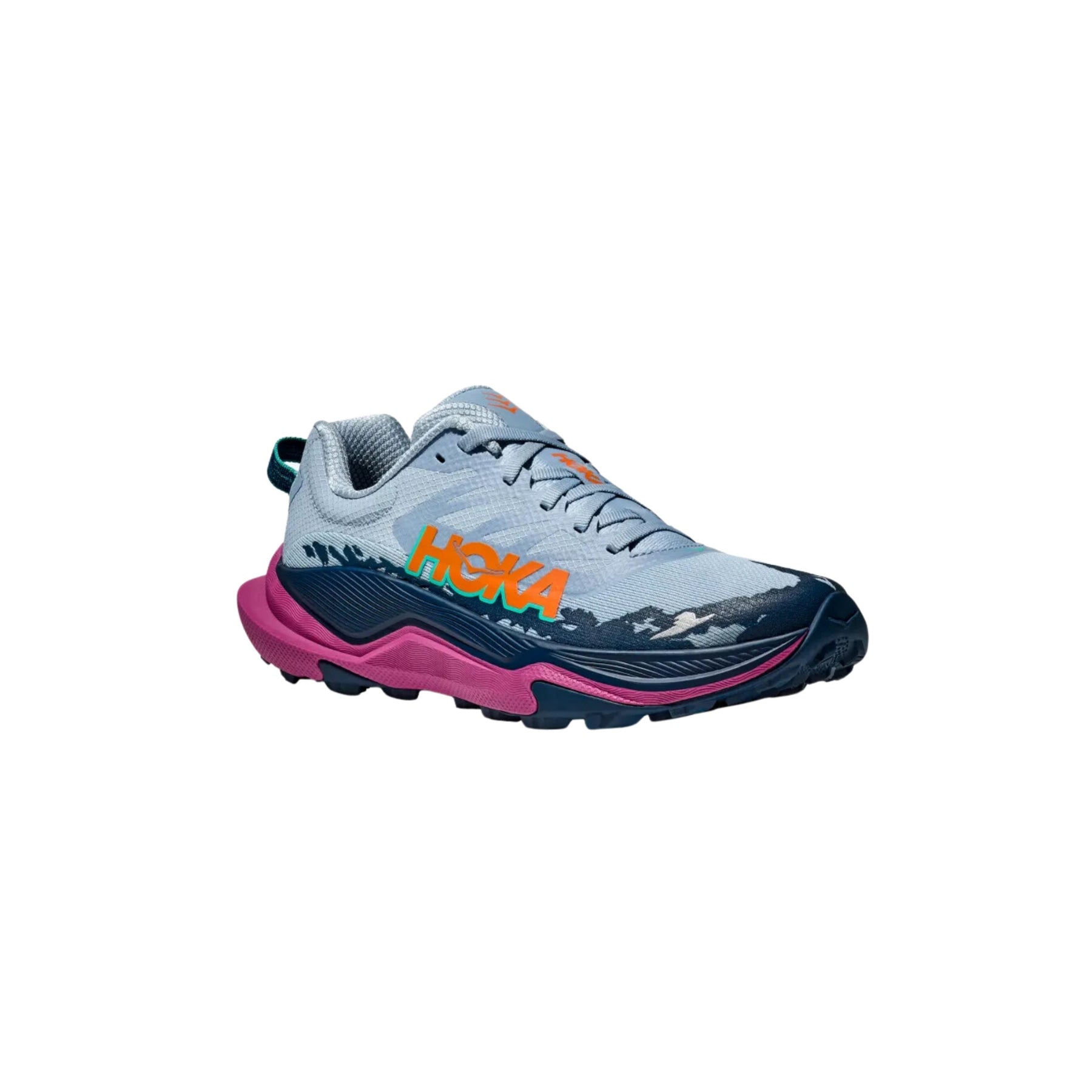 Zapatillas Hoka Torrent 4 W Drizzle-Fuchsia DFC