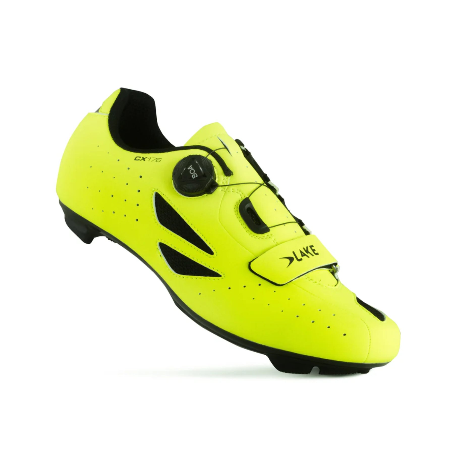 Zapatillas Lake CX176 amarillo hiviz negro