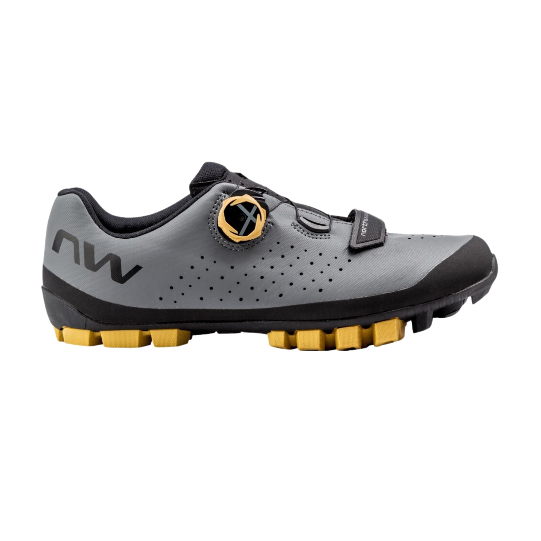 Zapatillas Northwave Hammer Plus Gris Oscuro-Honey