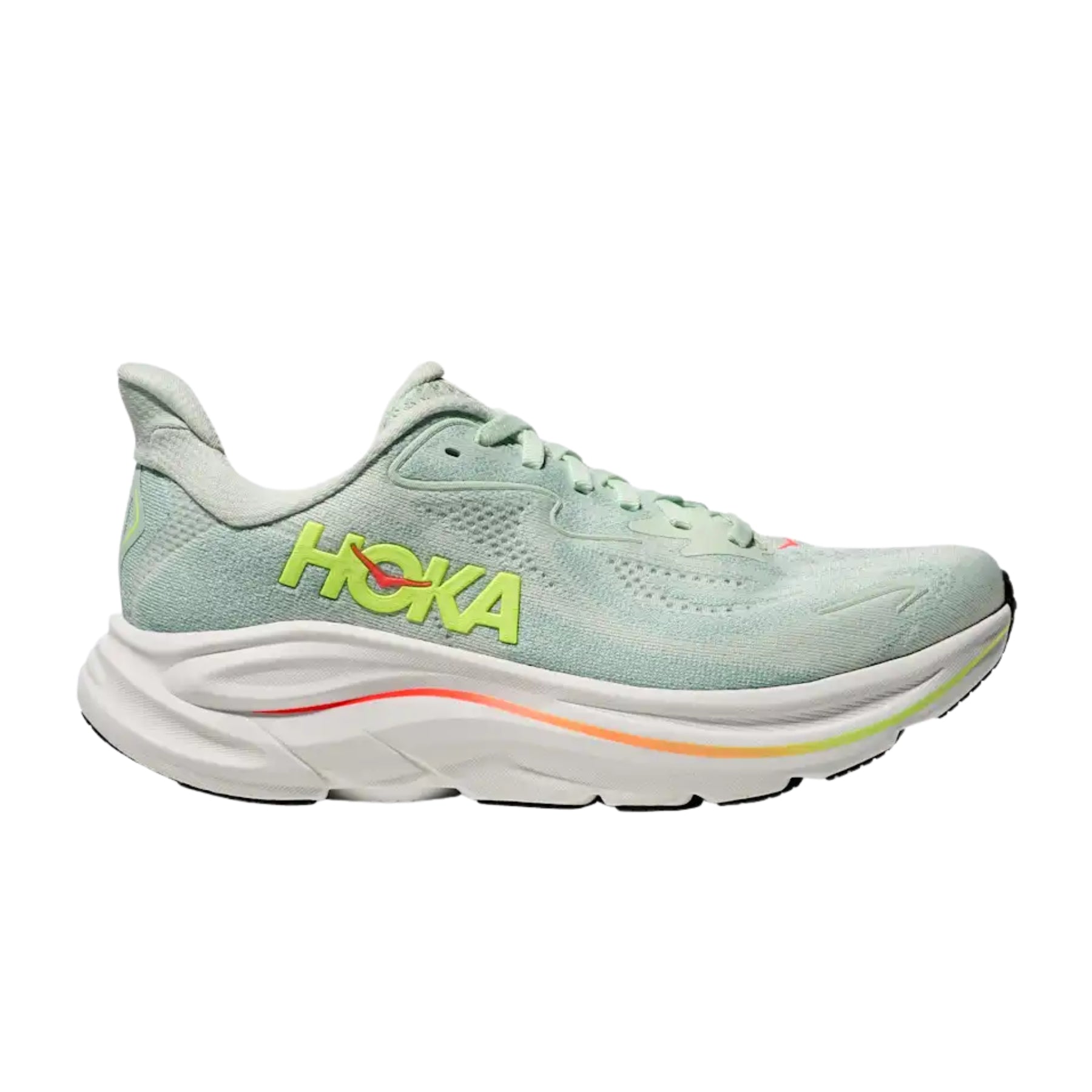 Zapatillas Hoka Clifton 10 W Sea Glass Neon