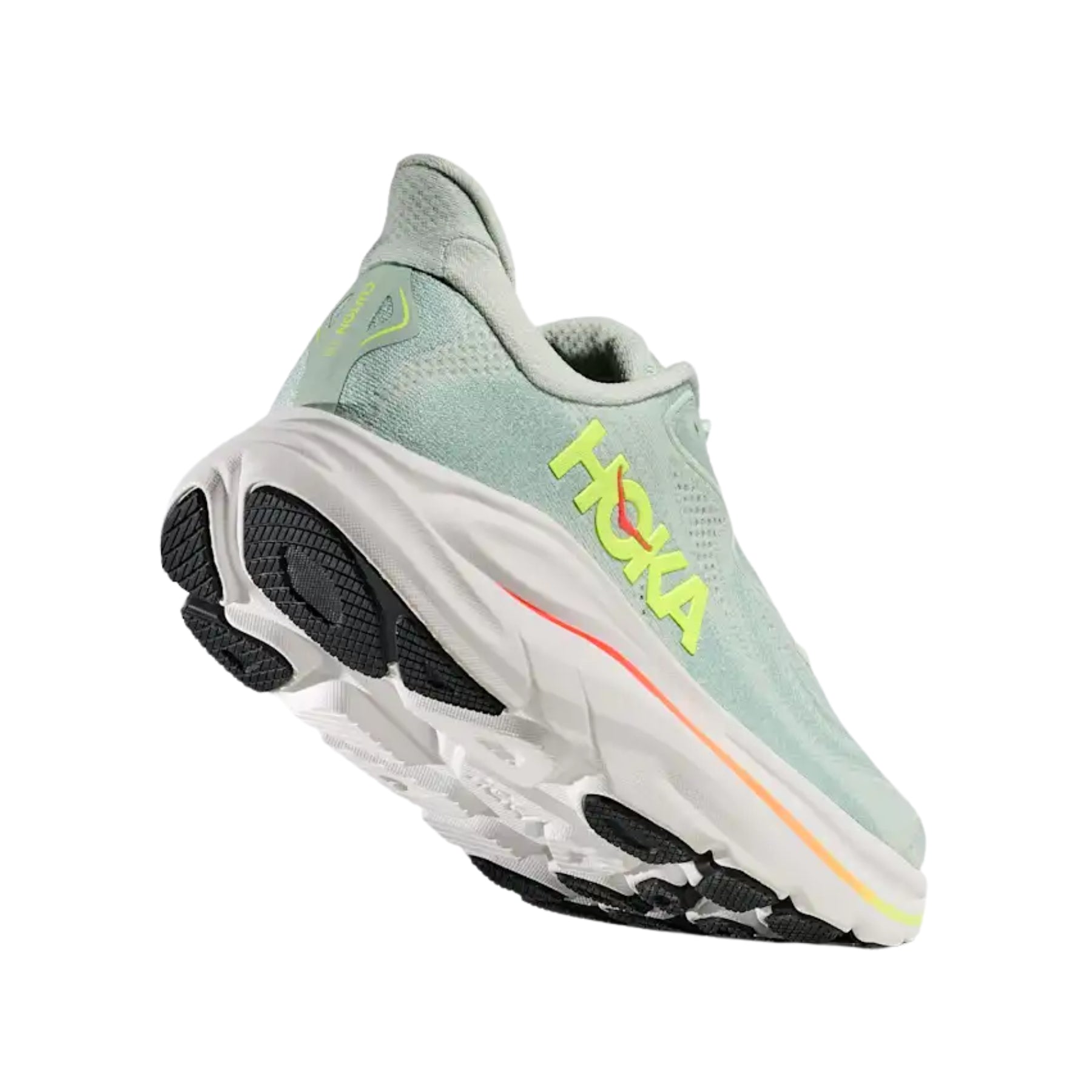 Zapatillas Hoka Clifton 10 W Sea Glass Neon