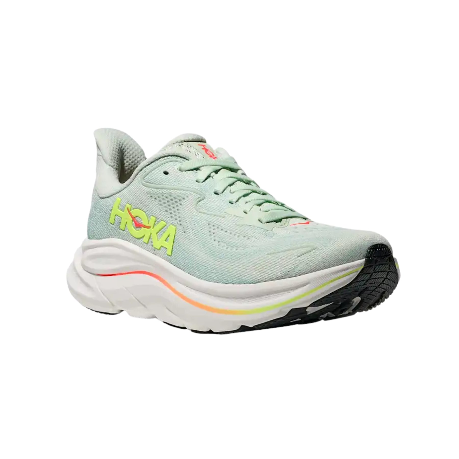 Zapatillas Hoka Clifton 10 W Sea Glass Neon