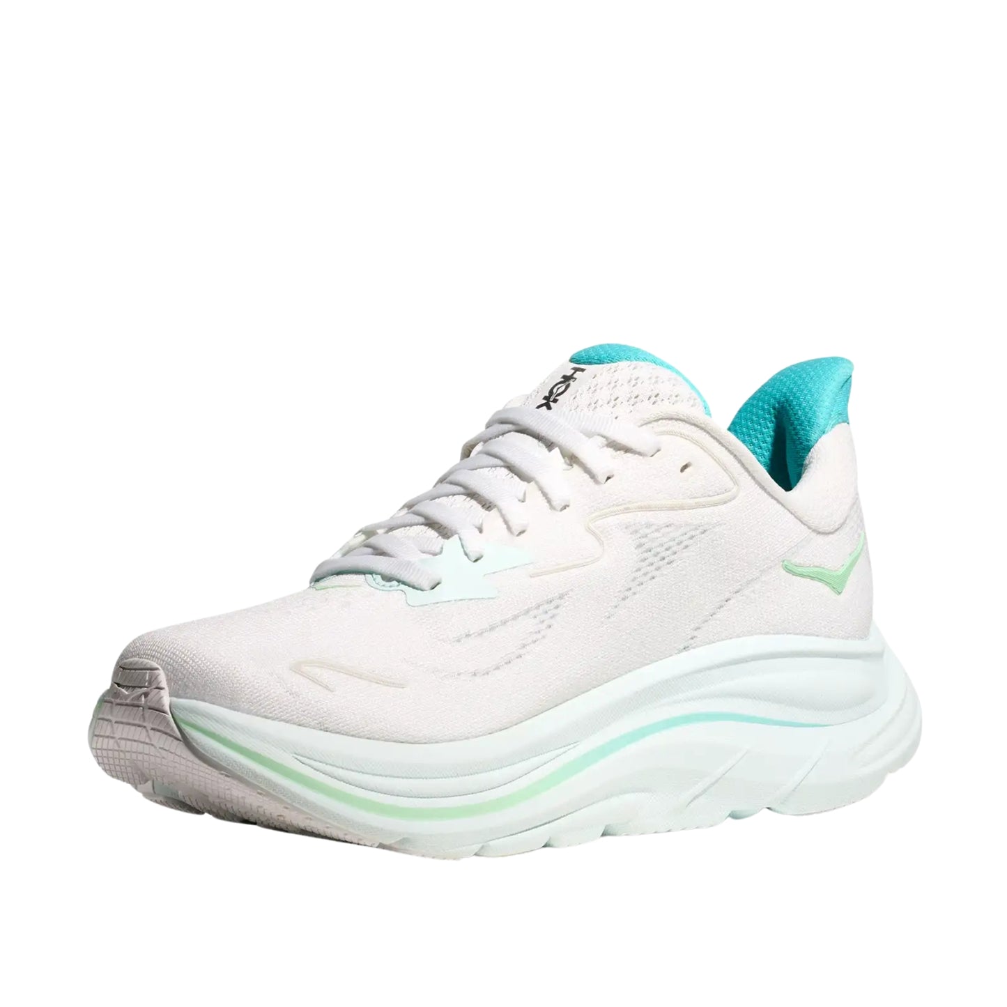 Zapatillas Hoka Clifton 10 W White / Cielo Blue 