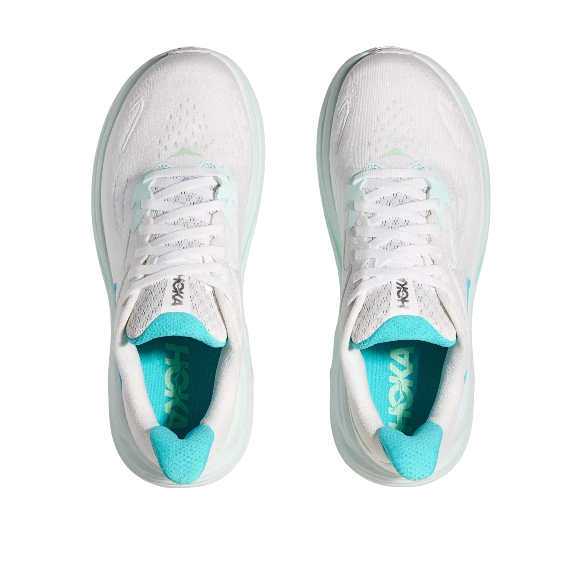 Zapatillas Hoka Clifton 10 W White / Cielo Blue 