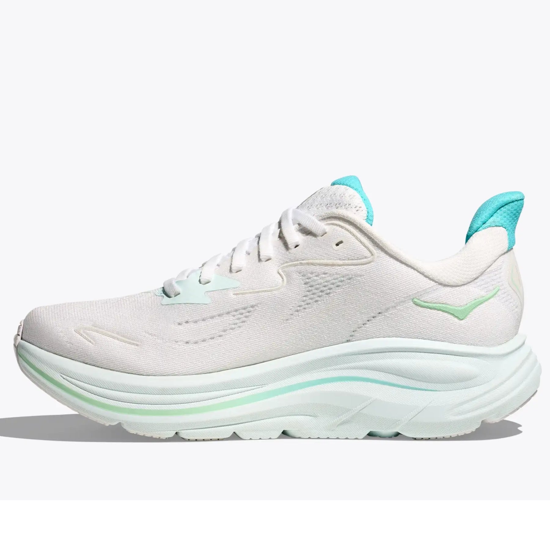 Zapatillas Hoka Clifton 10 W White / Cielo Blue 