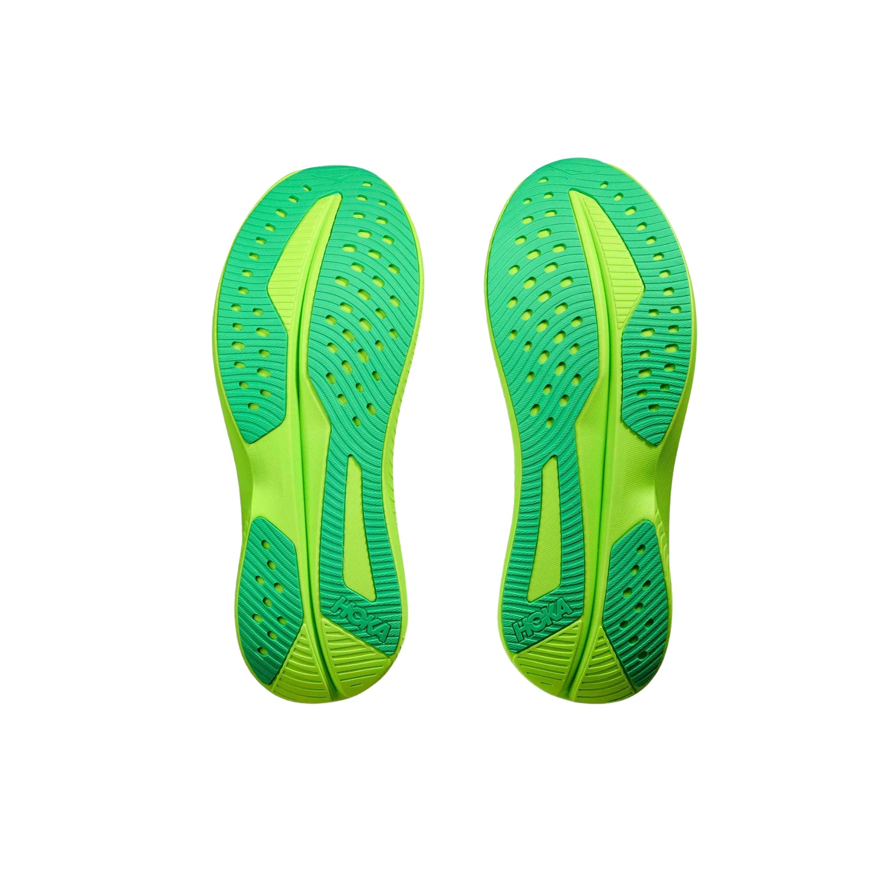 Zapatillas Hoka Mach 6 White Neon Lime WNL