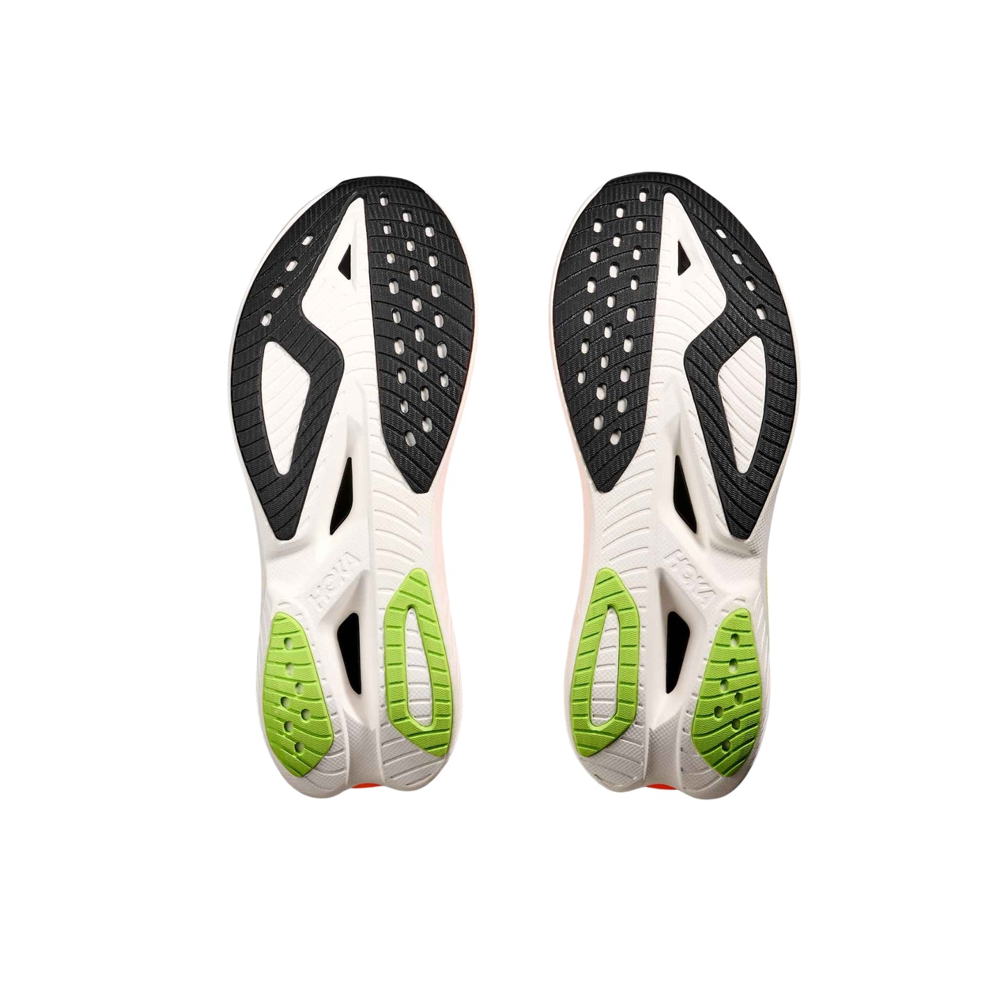 Zapatillas Hoka Mach X 3  White / Neon Tangerine WNG