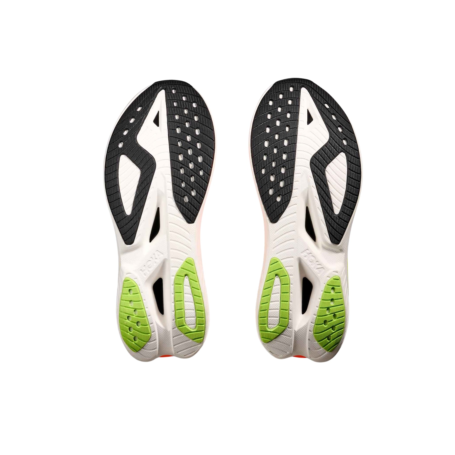 Zapatillas Hoka Mach X 3  White / Neon Tangerine WNG
