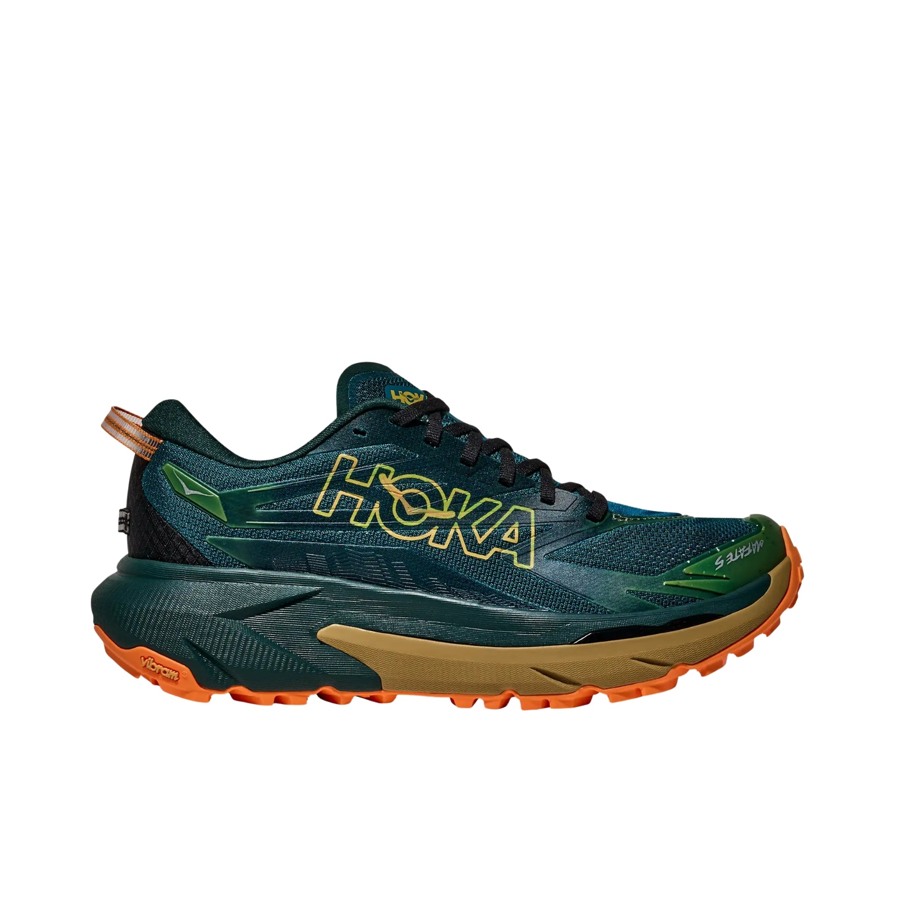 Zapatillas Hoka Mafate 5 Tidal Wave - Mustard Seed TVM